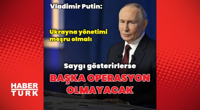“Saygı gösterirlerse başka operasyon olmayacak”